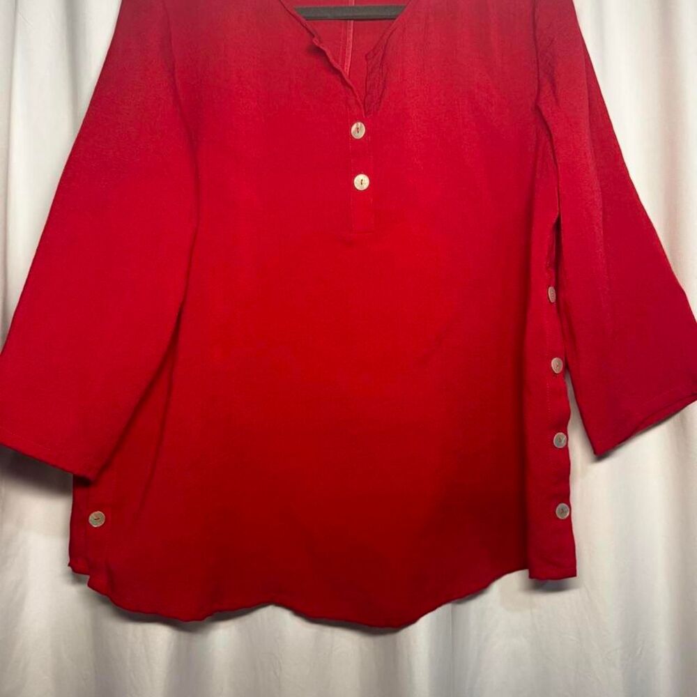 Women's Red Blouse